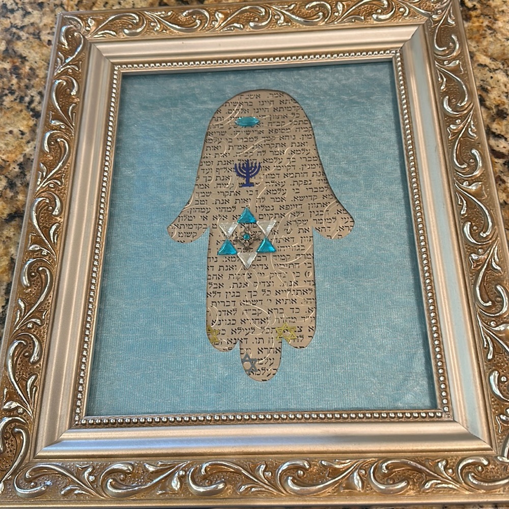 HAMSA PICTURE IN FRAME